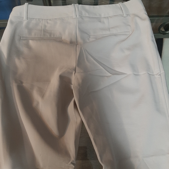 Cream coloured Calvin Klein dress pants - Picture 1 of 3